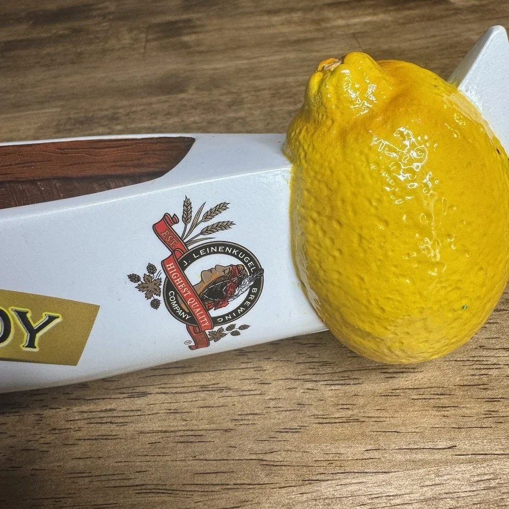 Leinenkugel's Summer Shandy Beer Tap Handle Lemon Bar Pub Kegerator